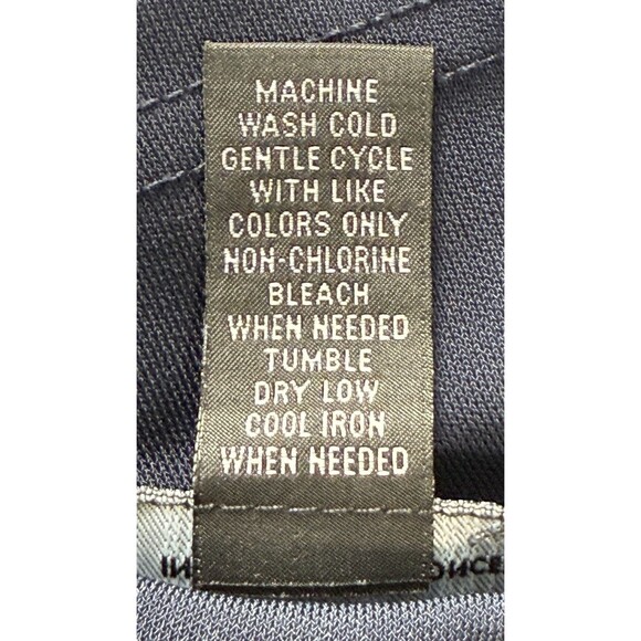 Women’s Navy A-Line Skater Skirt Flowy Flare Yoga Waistband Casual Minimalist XS - Picture 6 of 8